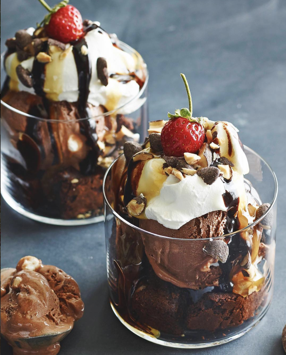 Brownie Sundae